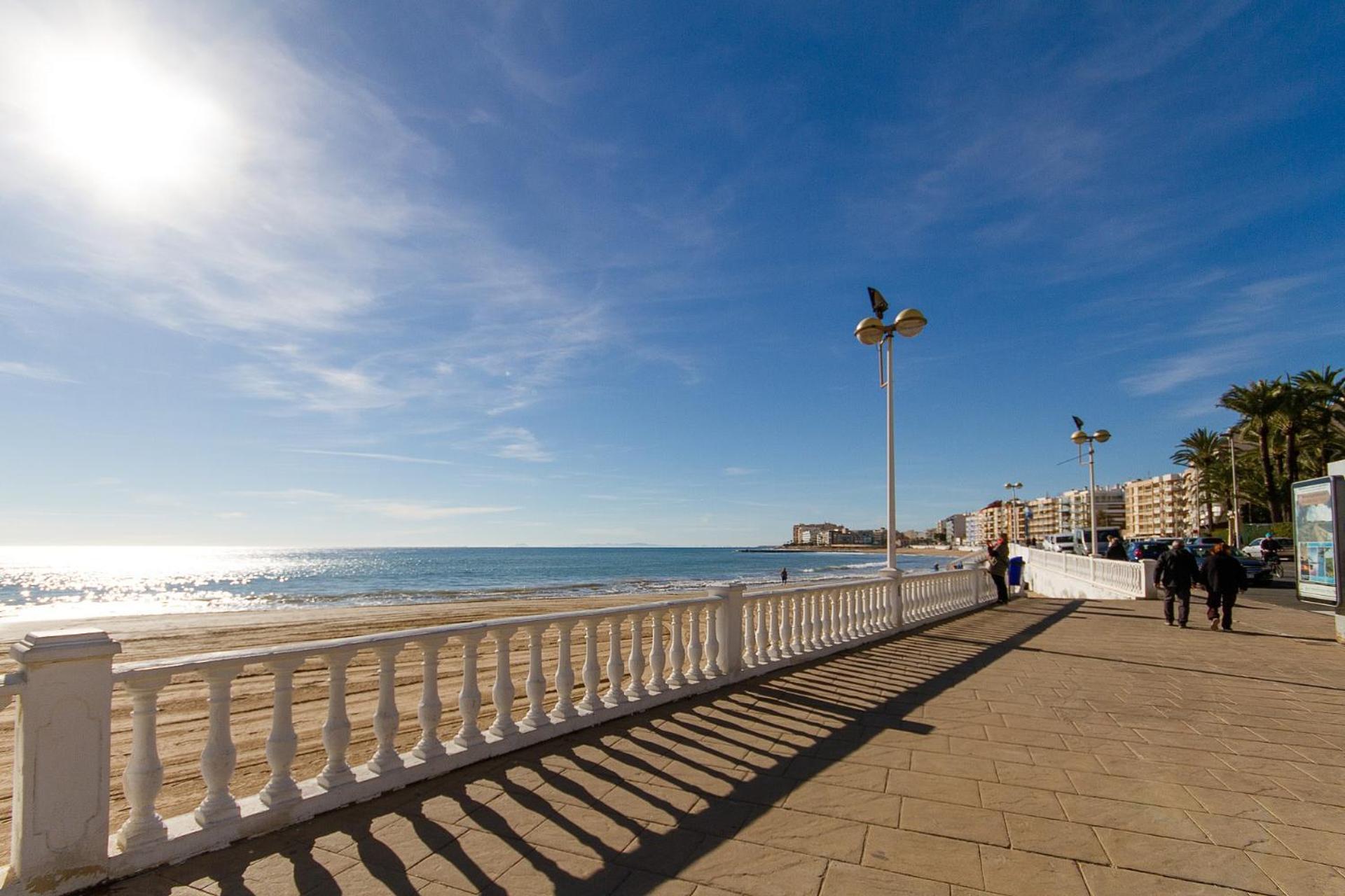 Amazing Penthouse On The Beach, Sea Views, Wifi, Airconditioning And Parking Торрев'єха Екстер'єр фото